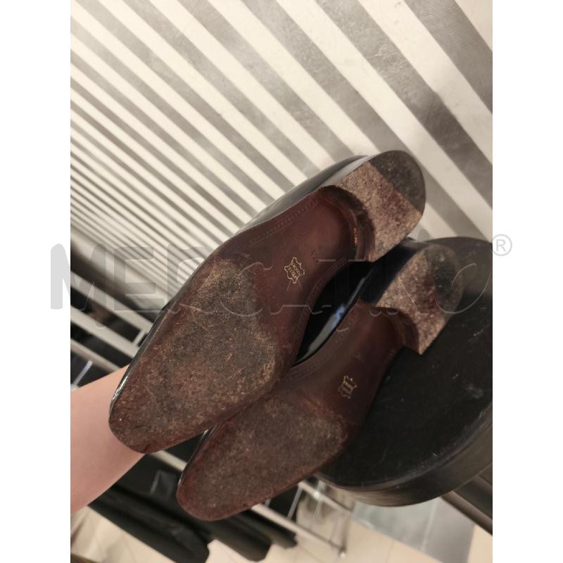 SCARPE UOMO BRUNO MAGLI NERE LUC FIOCCO LEGGERM USURATE  | Mercatino dell'Usato Campobasso 4