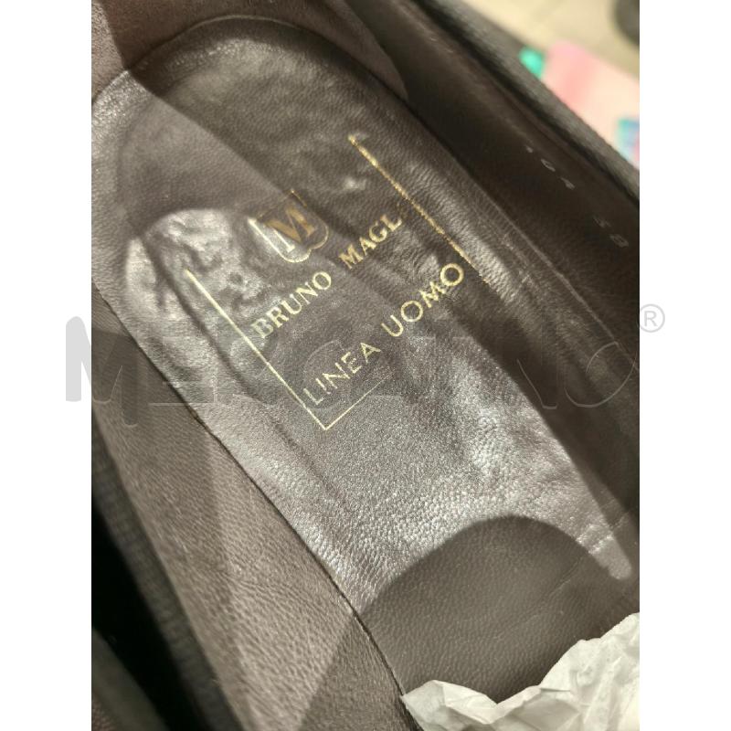 SCARPE UOMO BRUNO MAGLI NERE LUC FIOCCO LEGGERM USURATE  | Mercatino dell'Usato Campobasso 5