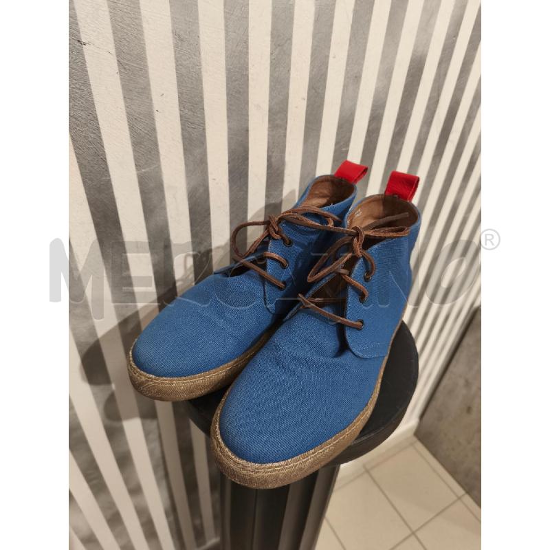 SCARPE UOMO DEL TORO AZZZURRE TESSUTO | Mercatino dell'Usato Campobasso 1