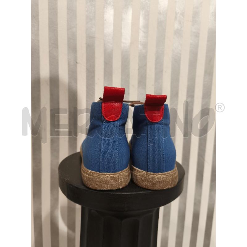SCARPE UOMO DEL TORO AZZZURRE TESSUTO | Mercatino dell'Usato Campobasso 3