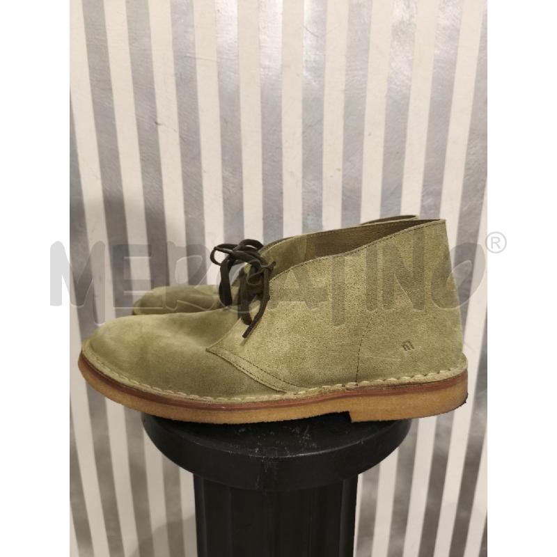 SCARPE UOMO FRAU CAMOSCIO VERDE MELA | Mercatino dell'Usato Campobasso 2