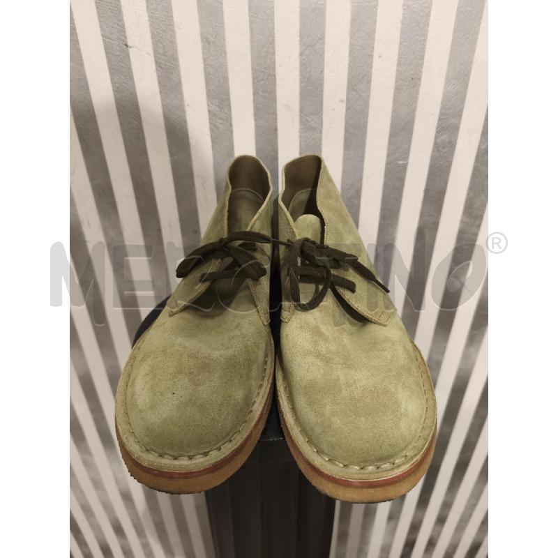 SCARPE UOMO FRAU CAMOSCIO VERDE MELA | Mercatino dell'Usato Campobasso 4
