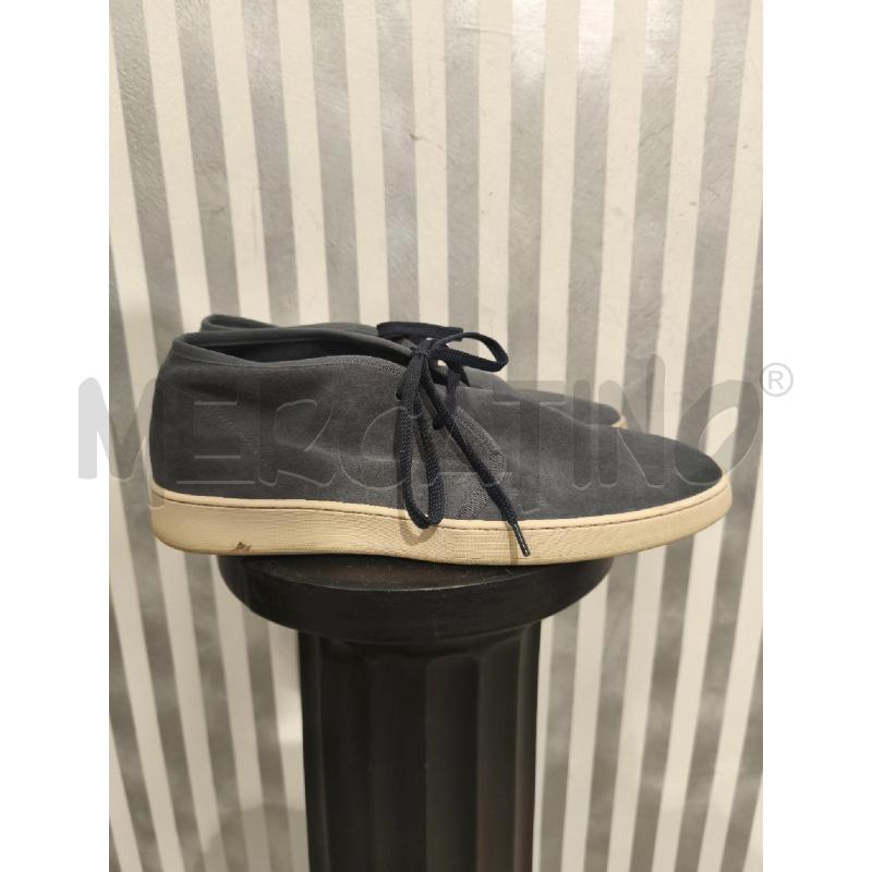 SCARPE UOMO FRAU GRIGIO AZZURRE SUOLA BIANCA | Mercatino dell'Usato Campobasso 2