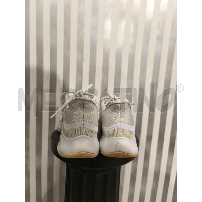 SCARPE UOMO NIKE AIR MAX TESSUTO BIANCO SUOLA OCRA | Mercatino dell'Usato Campobasso 3