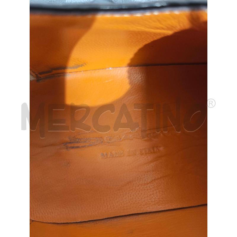 SCARPE UOMO SANTONI SFUMATO NERO BEIGE | Mercatino dell'Usato Campobasso 5