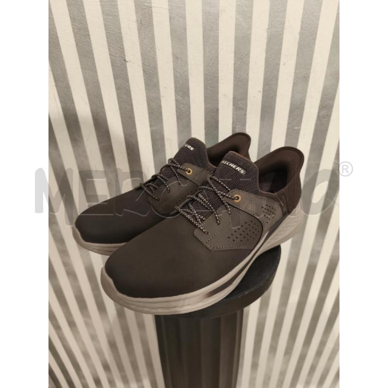 SCARPE UOMO SKECHERS MARRONE SCURO | Mercatino dell'Usato Campobasso 1