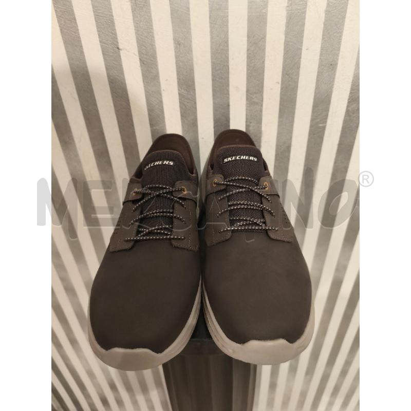 SCARPE UOMO SKECHERS MARRONE SCURO | Mercatino dell'Usato Campobasso 2