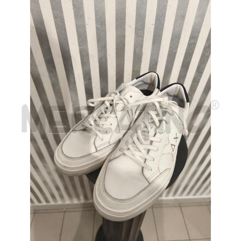 SCARPE UOMO SUN68 BIANCHE E BLU | Mercatino dell'Usato Campobasso 1