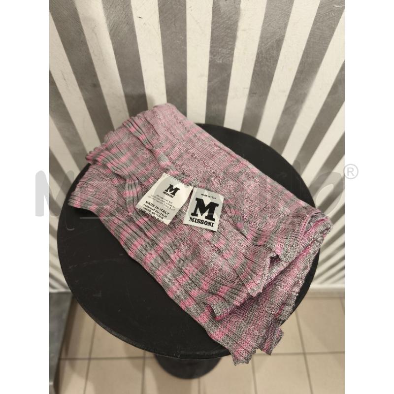 SCIARPINA DONNA MISSONI GRIGIA ROSA | Mercatino dell'Usato Campobasso 1