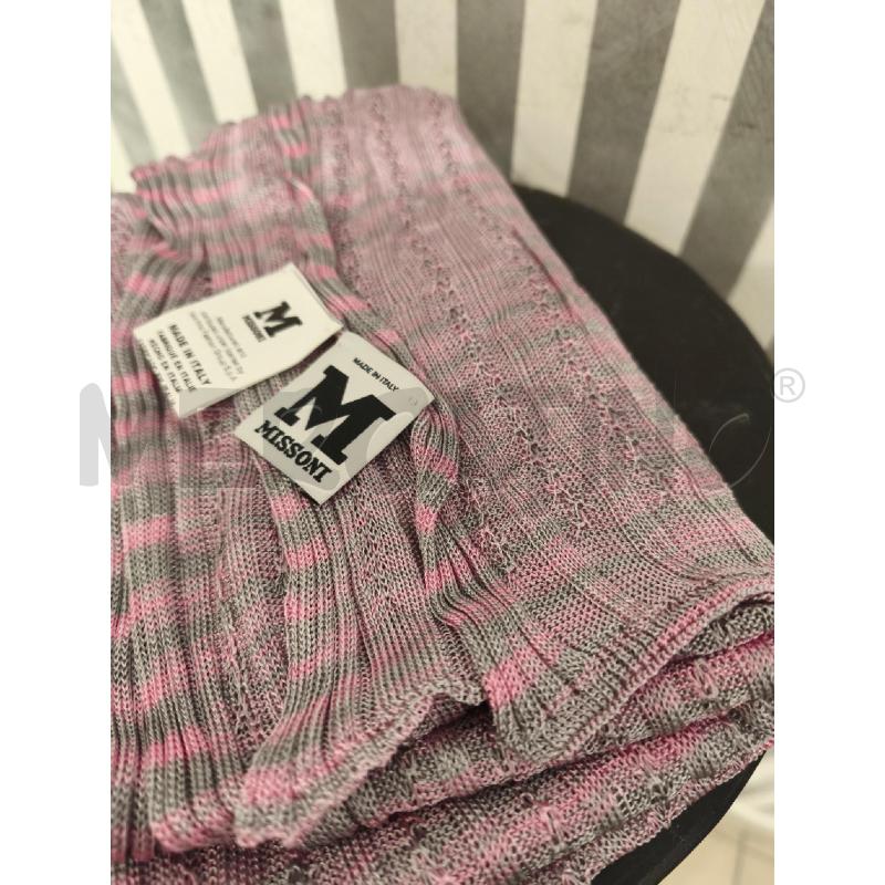 SCIARPINA DONNA MISSONI GRIGIA ROSA | Mercatino dell'Usato Campobasso 2