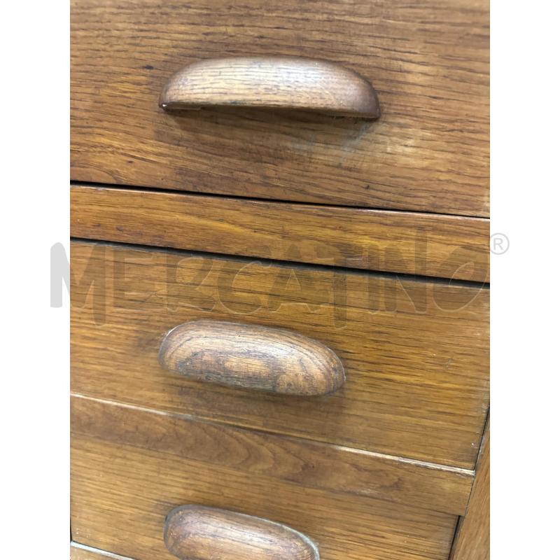 SCRIVANIA IN ROVERE ANNI '40  | Mercatino dell'Usato Campobasso 3