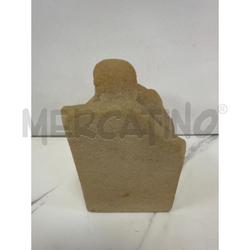 SCULTURA IN PIETRA DONNA SEDUTA H 12, 5 CM | Mercatino dell'Usato Campobasso 3