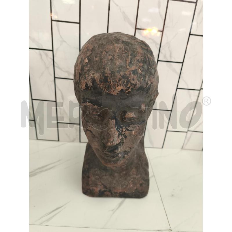 SCULTURA TERRACOTTA VOLTO DI DONNA | Mercatino dell'Usato Campobasso 1