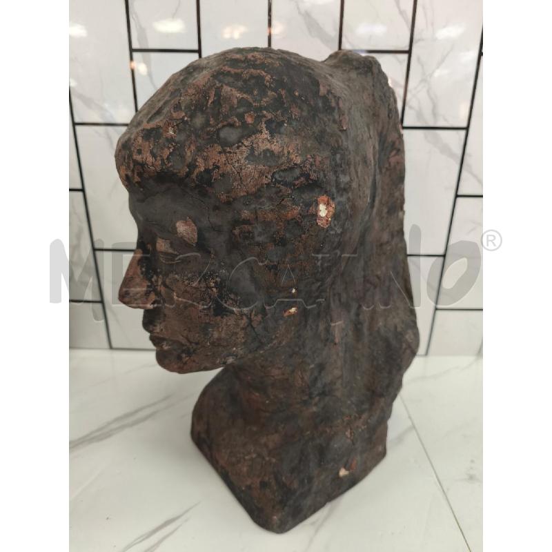 SCULTURA TERRACOTTA VOLTO DI DONNA | Mercatino dell'Usato Campobasso 2