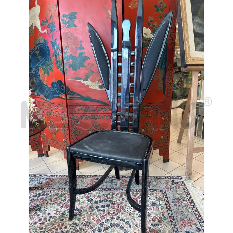 SEDIA SCULTURA ANNI 80  | Mercatino dell'Usato Campobasso 1
