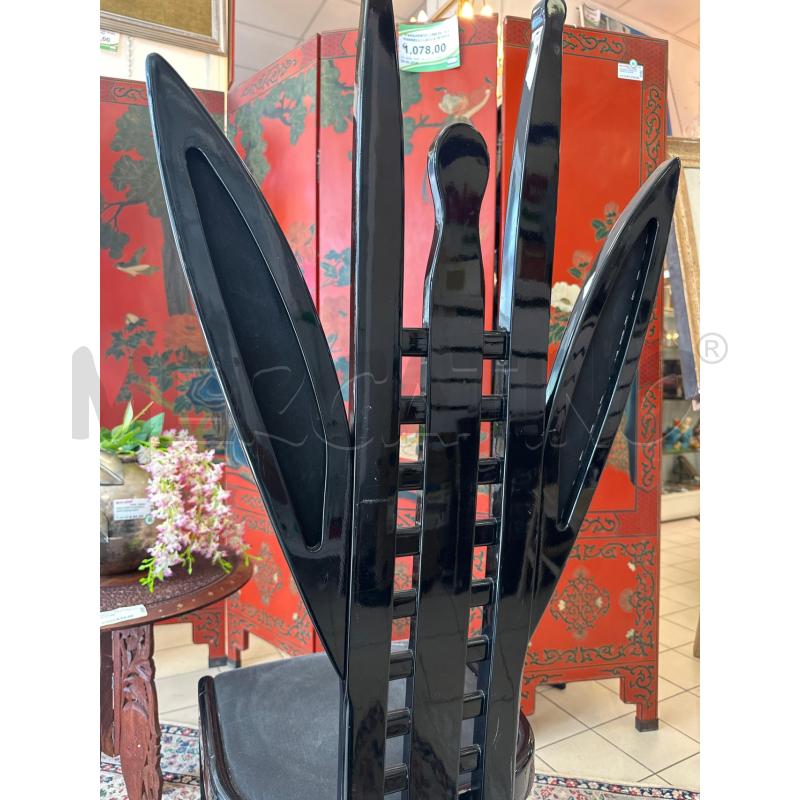 SEDIA SCULTURA ANNI 80  | Mercatino dell'Usato Campobasso 4