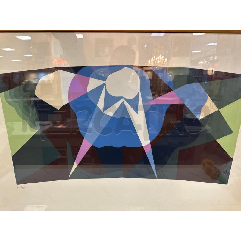 SERIGRAFIA RIP. BALLA 1914 106X70 CM  | Mercatino dell'Usato Campobasso 4