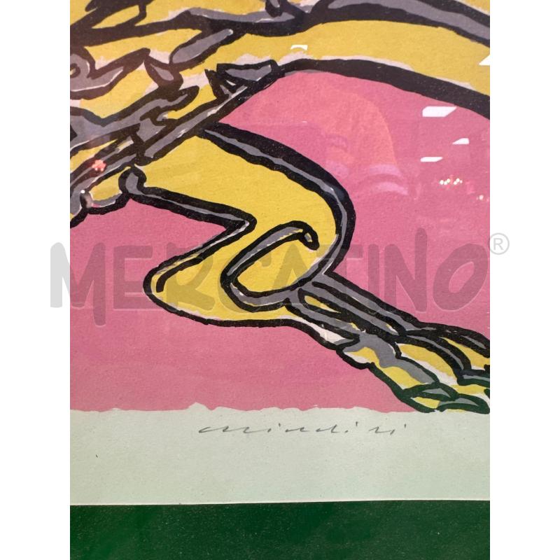 SERIGRAFIA RIP REMO BRINDISI 76X86 CM | Mercatino dell'Usato Campobasso 2