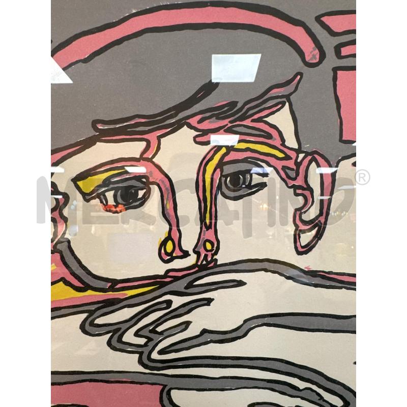 SERIGRAFIA RIP REMO BRINDISI 76X86 CM | Mercatino dell'Usato Campobasso 5