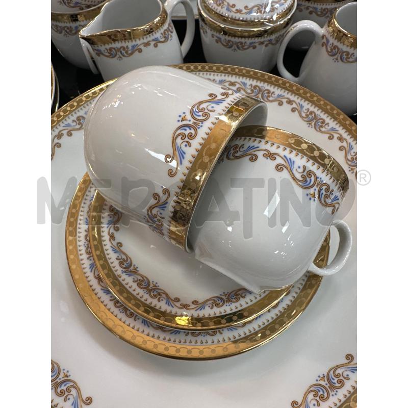 SERVIZIO COMPLETO  BAVARIA PORCELLANA BORDO ORO  | Mercatino dell'Usato Campobasso 2
