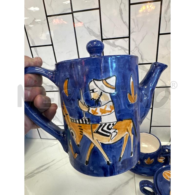 SERVIZI PZ. DA LATTE BLU COBALTO VIETRI | Mercatino dell'Usato Campobasso 2