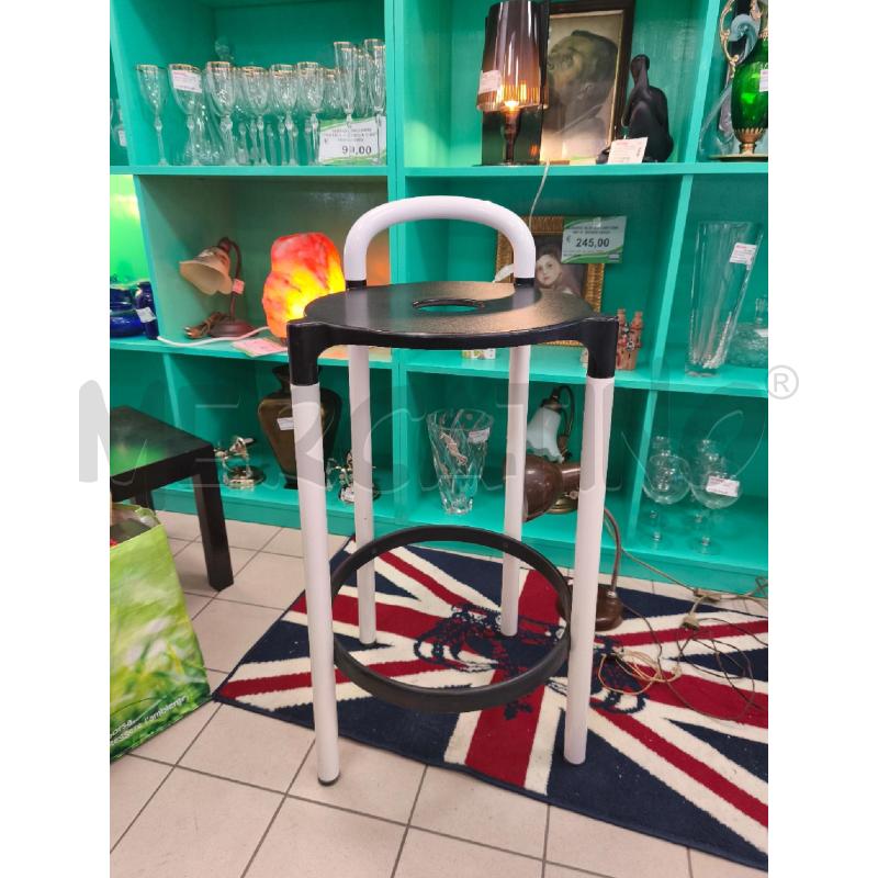 SGABELLO KARTELL VINTAGE BIANCO  | Mercatino dell'Usato Campobasso 5
