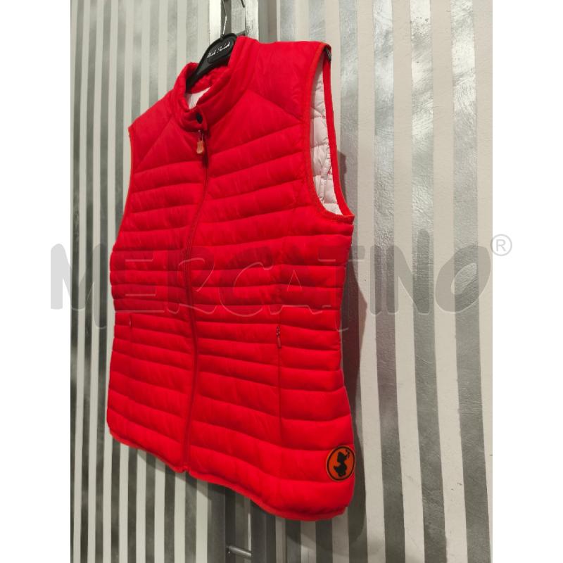 SMANICATO DONNA SAVE THE DUCK ROSSO FUOCO | Mercatino dell'Usato Campobasso 4