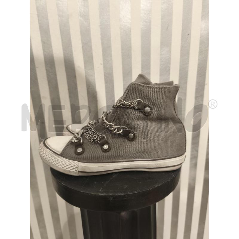 SNEAKERS DONNA ASH GRIGIE TESSUTO E CATENE | Mercatino dell'Usato Campobasso 3
