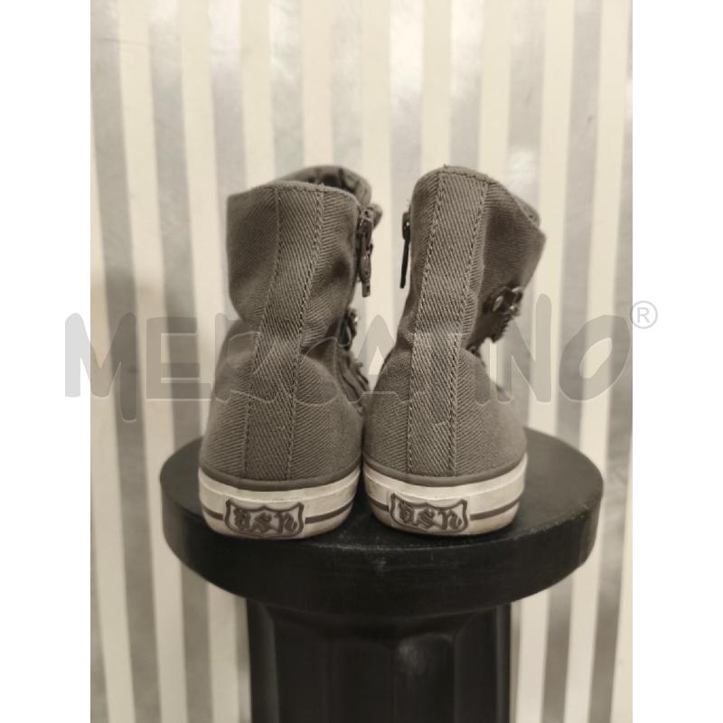 SNEAKERS DONNA ASH GRIGIE TESSUTO E CATENE | Mercatino dell'Usato Campobasso 5