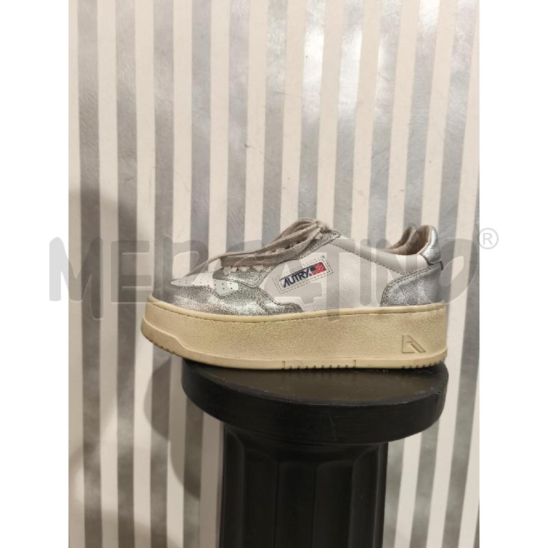 SNEAKERS DONNA AUTRY BIANCHE E METALLIZZATE | Mercatino dell'Usato Campobasso 2