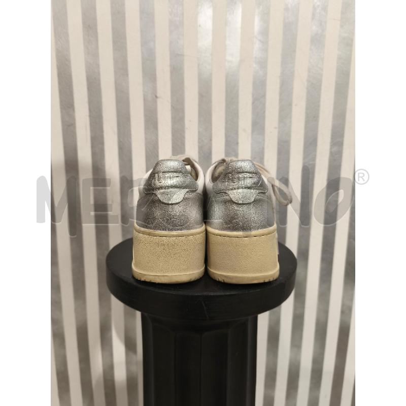 SNEAKERS DONNA AUTRY BIANCHE E METALLIZZATE | Mercatino dell'Usato Campobasso 3