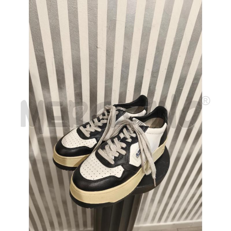 SNEAKERS DONNA AUTRY BIANCHE NERE | Mercatino dell'Usato Campobasso 1