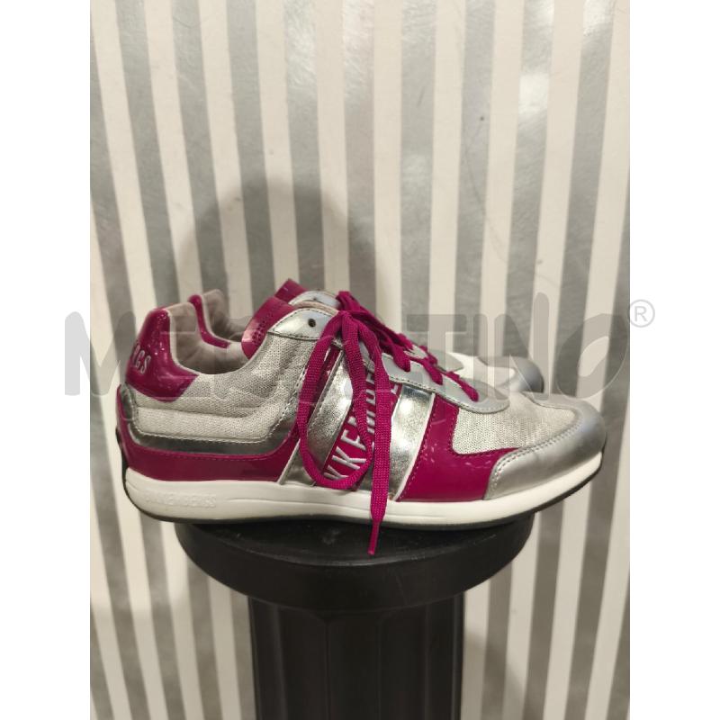 SNEAKERS DONNA BIKKEMBERGS GRIGIE E FUXIA | Mercatino dell'Usato Campobasso 2