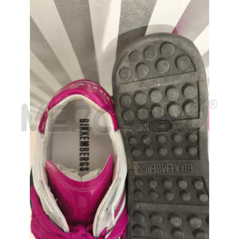 SNEAKERS DONNA BIKKEMBERGS GRIGIE E FUXIA | Mercatino dell'Usato Campobasso 5