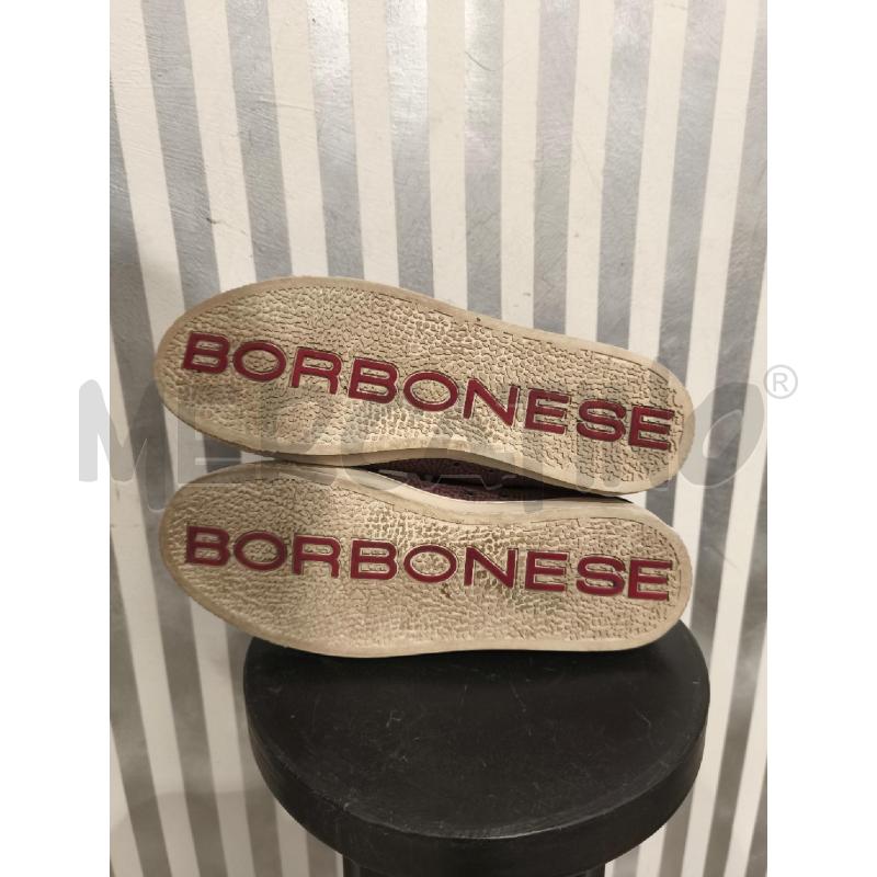 SNEAKERS DONNA BORBONESE BEIGE BORDEAUX | Mercatino dell'Usato Campobasso 5