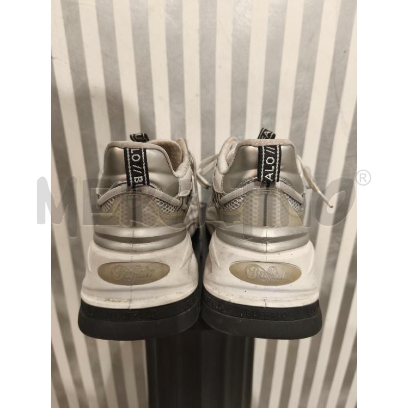 SNEAKERS DONNA BUFFALO BIANCHE NERE | Mercatino dell'Usato Campobasso 3