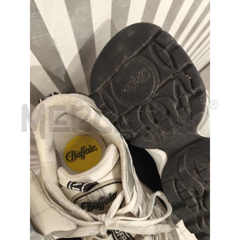 SNEAKERS DONNA BUFFALO BIANCHE NERE | Mercatino dell'Usato Campobasso 5