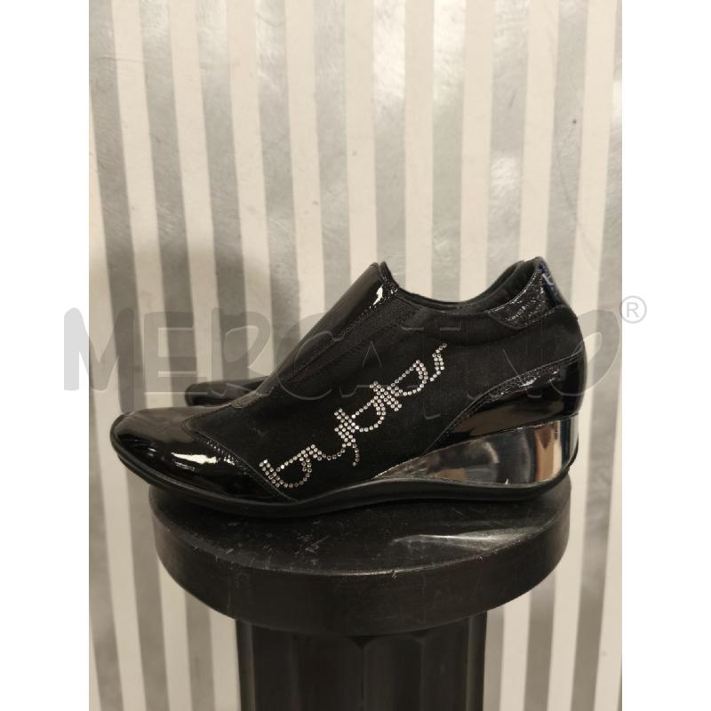 SNEAKERS DONNA BYBLOS NERE SCRITTA STRASS | Mercatino dell'Usato Campobasso 2