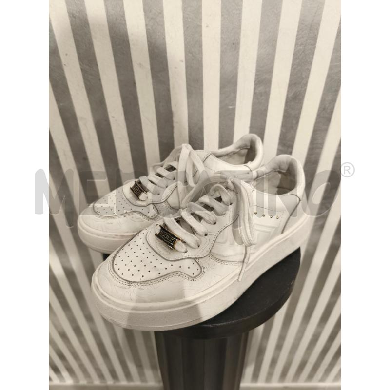 SNEAKERS DONNA CULT BIANCHE CON DECORI BIANCHI | Mercatino dell'Usato Campobasso 1