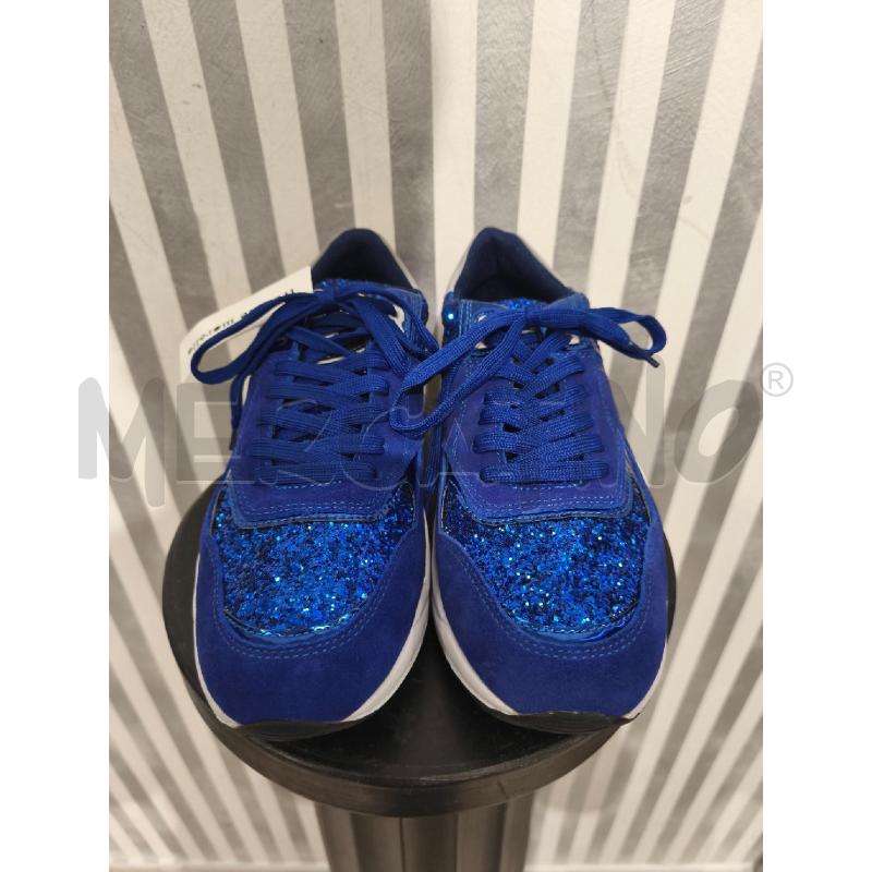 SNEAKERS DONNA FRANKIE MORELLO BLU ELETTRICO BIANCHE | Mercatino dell'Usato Campobasso 4