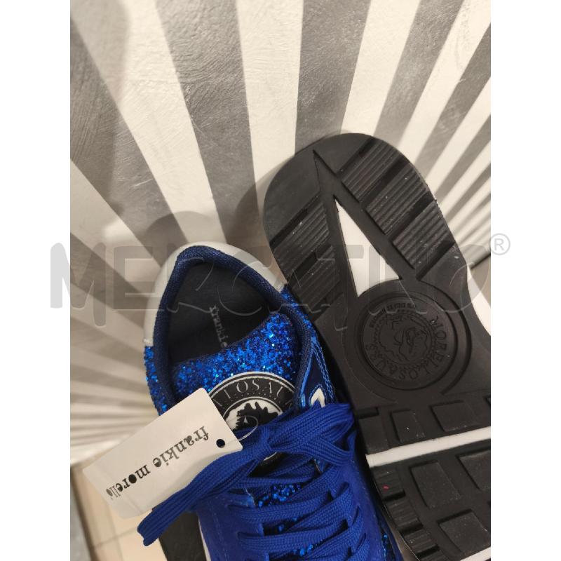 SNEAKERS DONNA FRANKIE MORELLO BLU ELETTRICO BIANCHE | Mercatino dell'Usato Campobasso 5