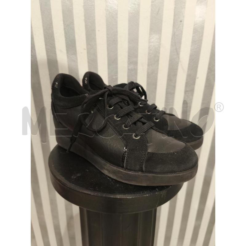 SNEAKERS DONNA GEOX NERE ZEPPA | Mercatino dell'Usato Campobasso 1