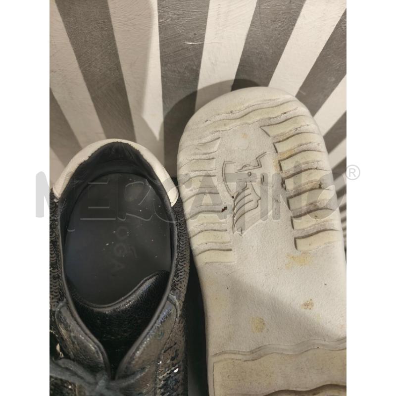 SNEAKERS DONNA HOGAN NERE PAILLETTES NERE | Mercatino dell'Usato Campobasso 5