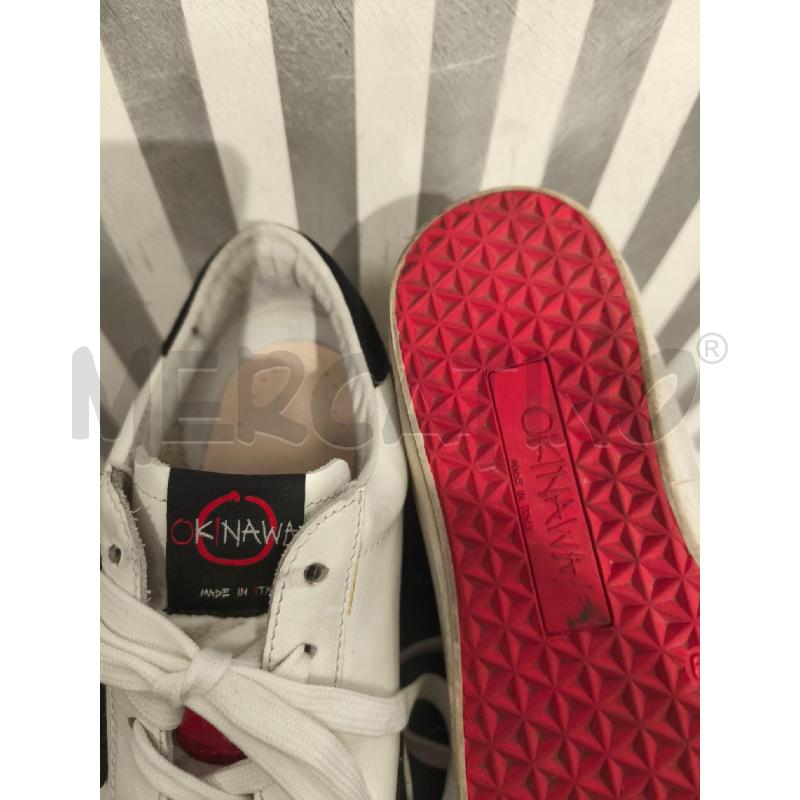 SNEAKERS DONNA ISHIKAWA OKINAWA BIANCHE NERE | Mercatino dell'Usato Campobasso 5