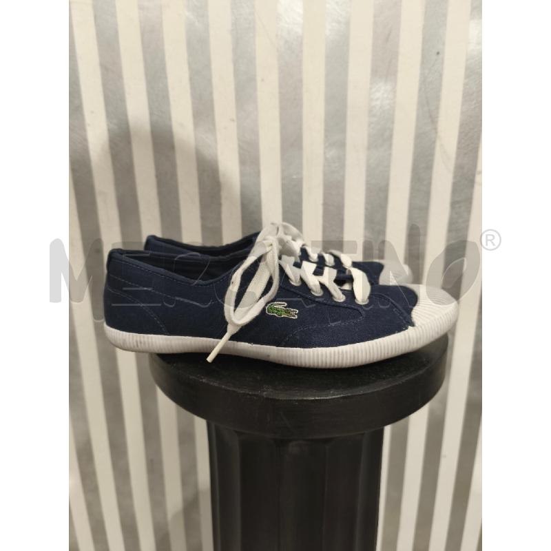 SNEAKERS DONNA LACOSTE BLU TELA | Mercatino dell'Usato Campobasso 2