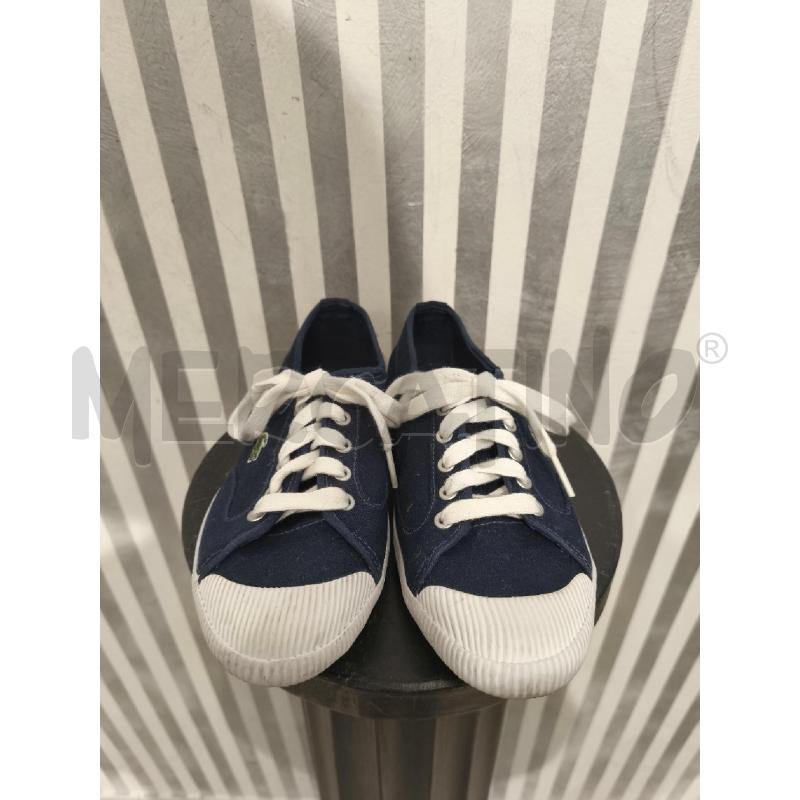 SNEAKERS DONNA LACOSTE BLU TELA | Mercatino dell'Usato Campobasso 4