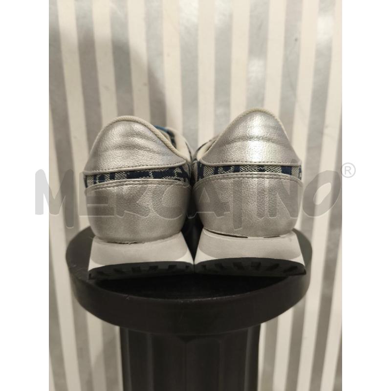 SNEAKERS DONNA LIU JO BLU METALLIZZATO MONOGRAM | Mercatino dell'Usato Campobasso 3