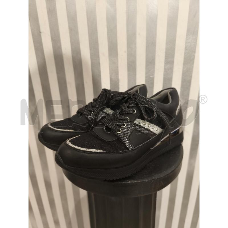 SNEAKERS DONNA LIU JO NERE E GRIGIE GLITTER | Mercatino dell'Usato Campobasso 1
