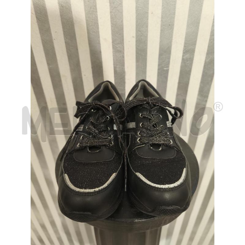 SNEAKERS DONNA LIU JO NERE E GRIGIE GLITTER | Mercatino dell'Usato Campobasso 2
