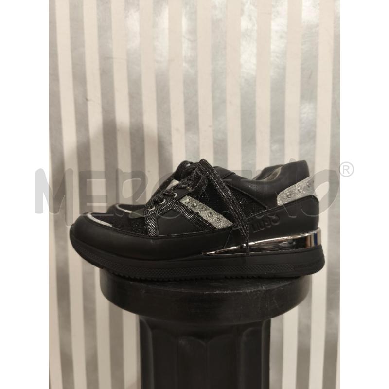 SNEAKERS DONNA LIU JO NERE E GRIGIE GLITTER | Mercatino dell'Usato Campobasso 3